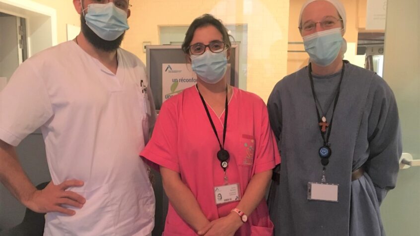 La Fraternité de Tibériade au chevet des patients COVID : Une présence qui fait la différence