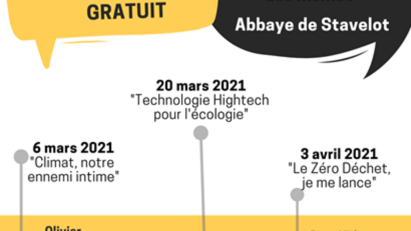 Cycle de conférences à l&rsquo;Abbaye de Stavelot