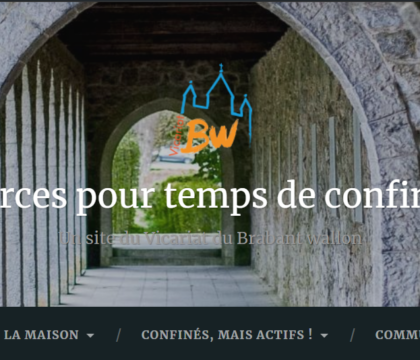 Le site www.confinement-bw.be vous accompagne !