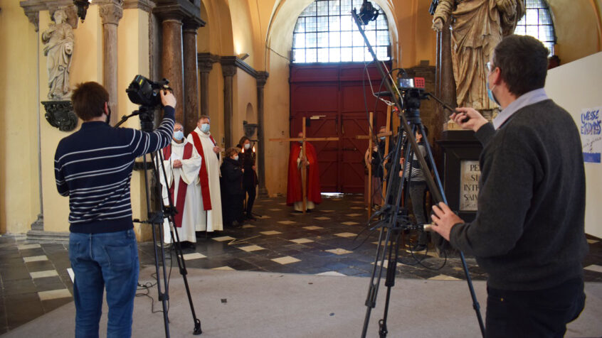 Tournai : le chemin de croix sur internet le 2 avril