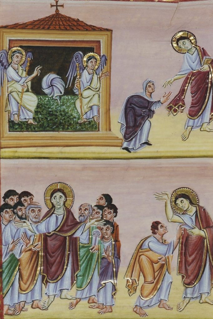 Le tombeau est vide. Jésus apparait à Marie-Madeleine