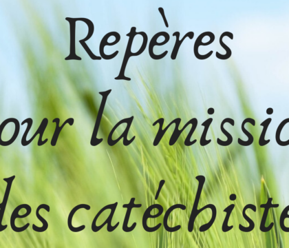 Repères pour la mission des catéchistes