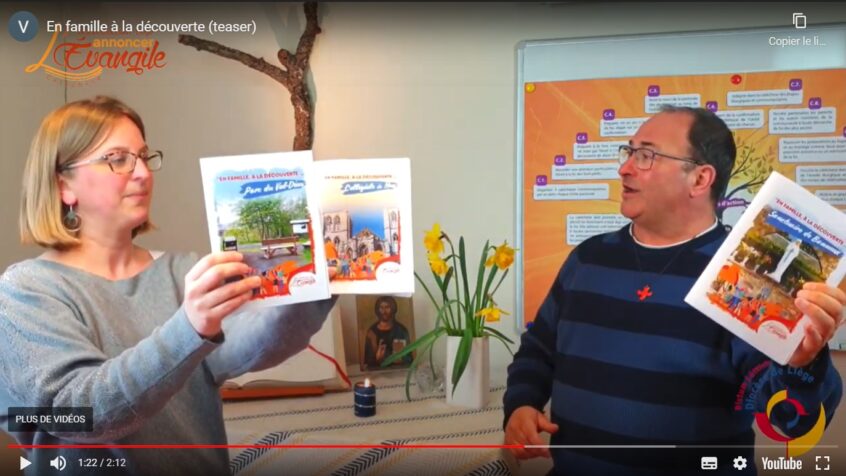 Créativité du diocèse de Liège pour découvrir la catéchèse en famille