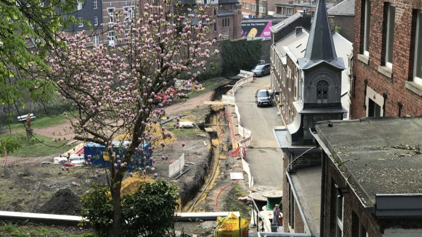 Liège : découverte d&rsquo;un ancien puits à Cornillon