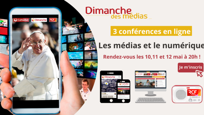 Participez aux conférences spéciales du Dimanche des Médias