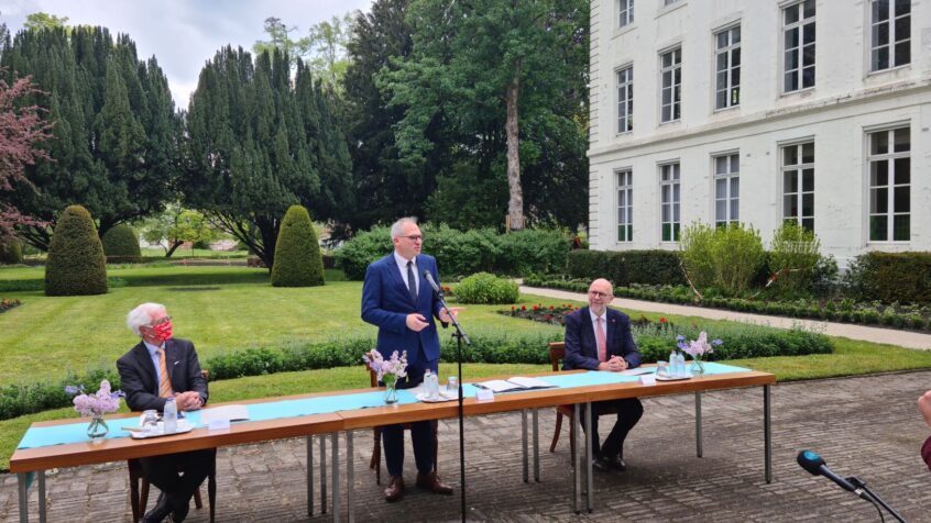 Lancement d’une nouvelle phase de la restauration du Palais archiépiscopal à Malines