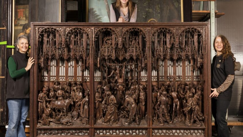 Restauration du retable de saint Georges