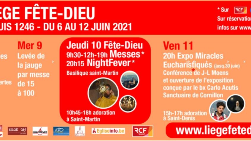 769ème Fête-Dieu à Liège