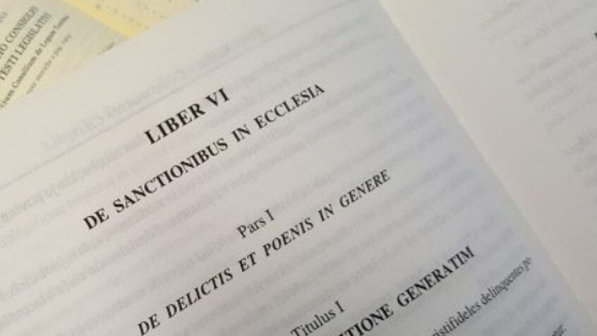 Les sanctions dans l’Église réformées par le pape