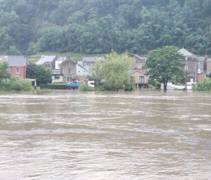 La fureur des inondations