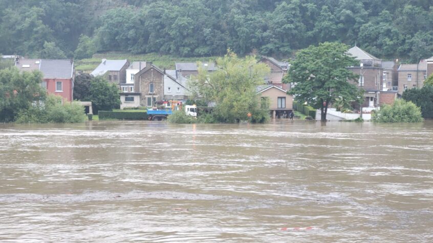 La fureur des inondations
