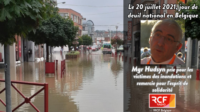 Mgr Hudsyn adresse un message et une prière pour les victimes des inondations
