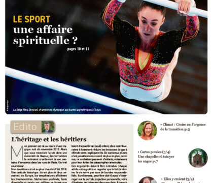 Sommaire du journal Dimanche n°28 du 22 août 2021