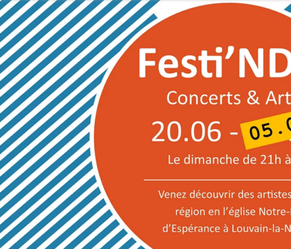 Festi’NDE – Concerts &#038; Arts à Louvain-la-Neuve