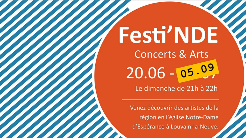 Festi’NDE – Concerts & Arts à Louvain-la-Neuve
