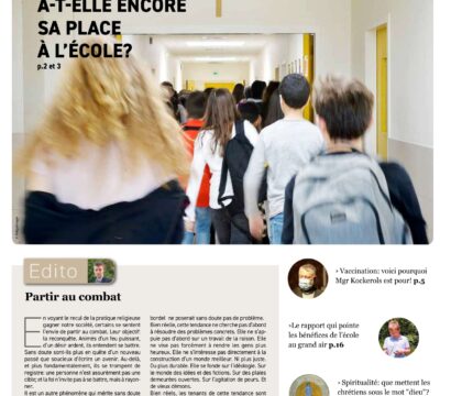 Sommaire du journal Dimanche n°30 du 5 septembre 2021