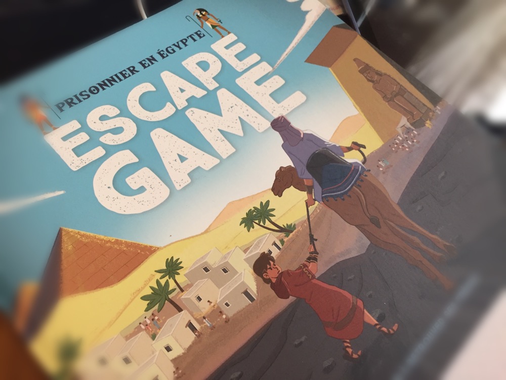 Mame vient de sortir de presse un escape game biblique pour enfants