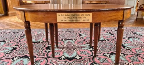 Table des Conversations de Malines, Palais Archiépiscopal, Malines