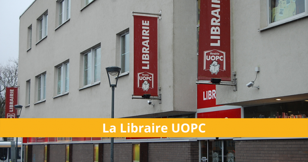 Vue extérieure de la librairie UOPC - ©UOPC