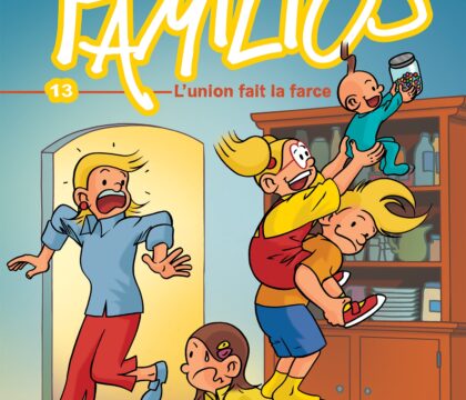 Bande dessinée: les héros de Familius vivent le confinement