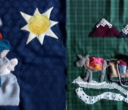 Exposition de crèches artisanales et patchwork de Noël à Corroy-le-Grand