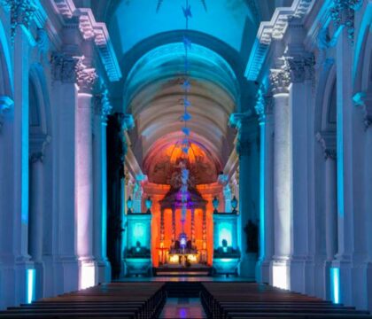 Pour ses 900 ans, l&rsquo;abbaye de Floreffe se pare de lumière