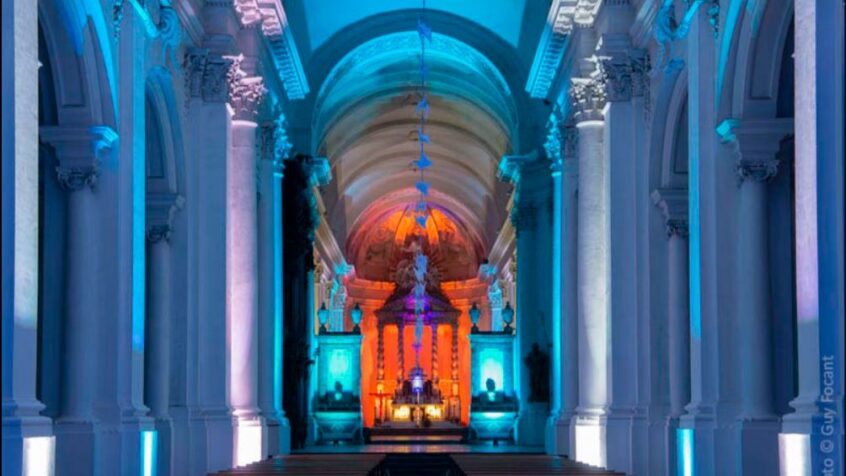 Pour ses 900 ans, l&rsquo;abbaye de Floreffe se pare de lumière