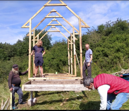 Des scouts flamands ont bâti un ermitage pour les Sœurs de Tibériade