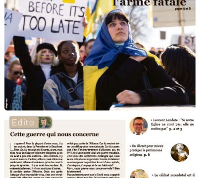 Sommaire du journal Dimanche n°9 du 6 mars 2022