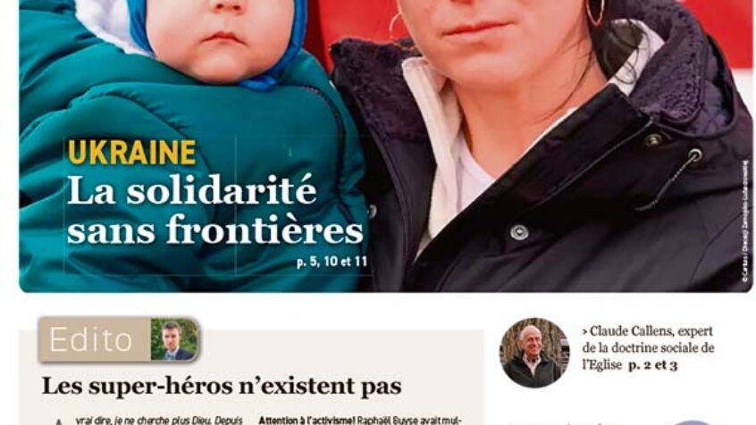 Sommaire du journal Dimanche n°11 du 20 mars 2022