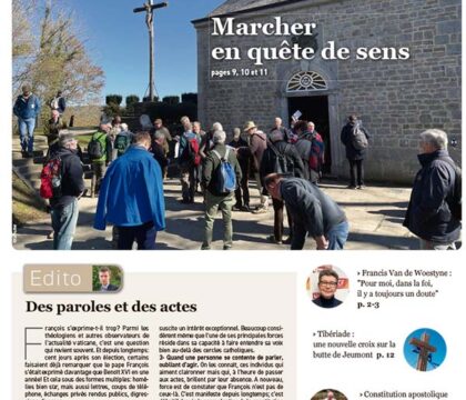 Sommaire du journal Dimanche n°13 du 3 avril 2022