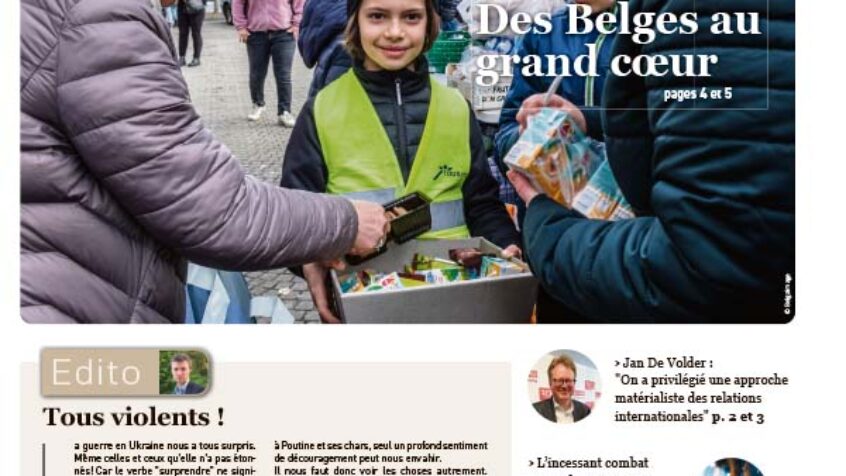 Sommaire du journal Dimanche n°14 du 10 avril 2022