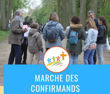 La marche des confirmands