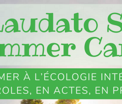 Un premier camp de formation Laudato Si’ en Belgique