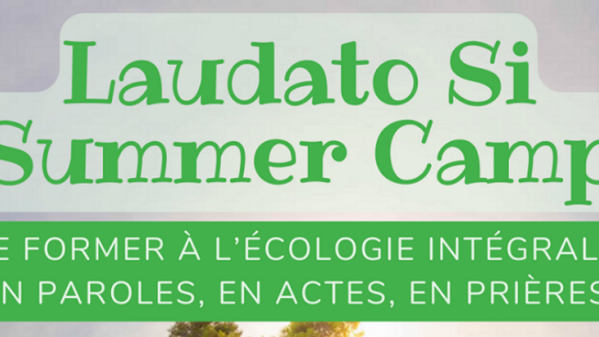 Un premier camp de formation Laudato Si’ en Belgique