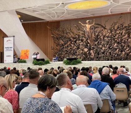 Des familles du monde entier, dont des Belges, sont réunies au Vatican