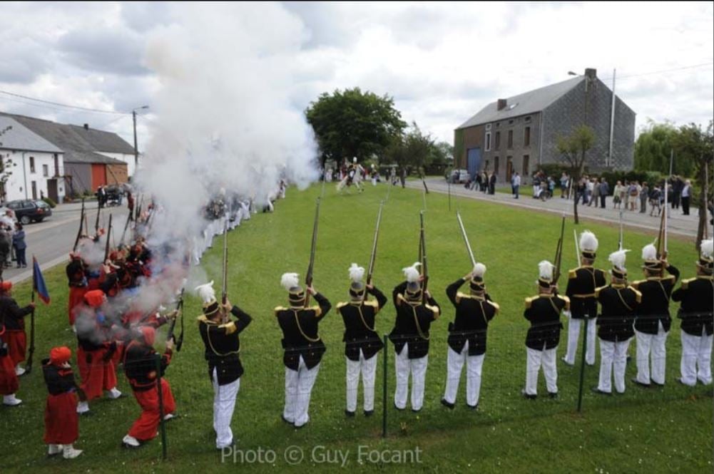 La marche militaire Saint Vaast à Daussois