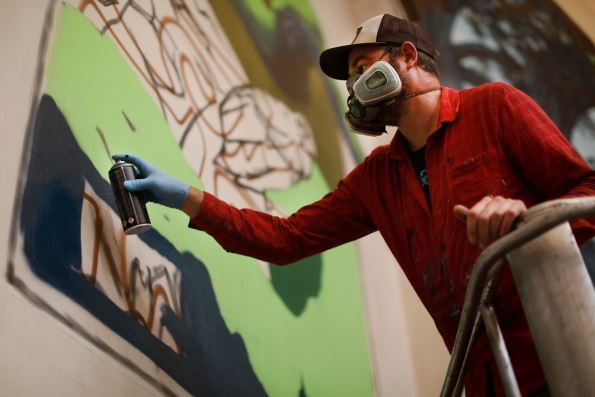 A Halle, le street art investit une église