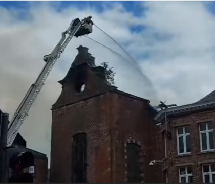 A Binche, un incendie d&rsquo;église annonce sa destruction
