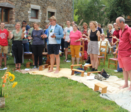 Au Laudato si&rsquo; summer camp, on a fabriqué des tawashis