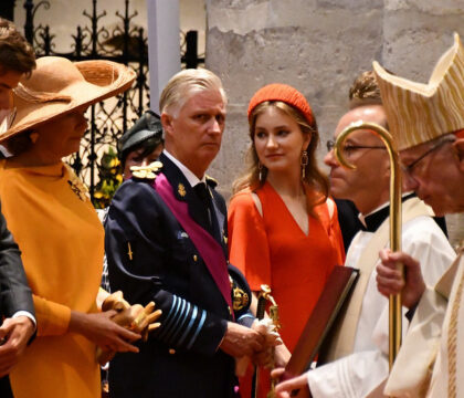 La famille royale au complet à la cathédrale pour le Te Deum 2022