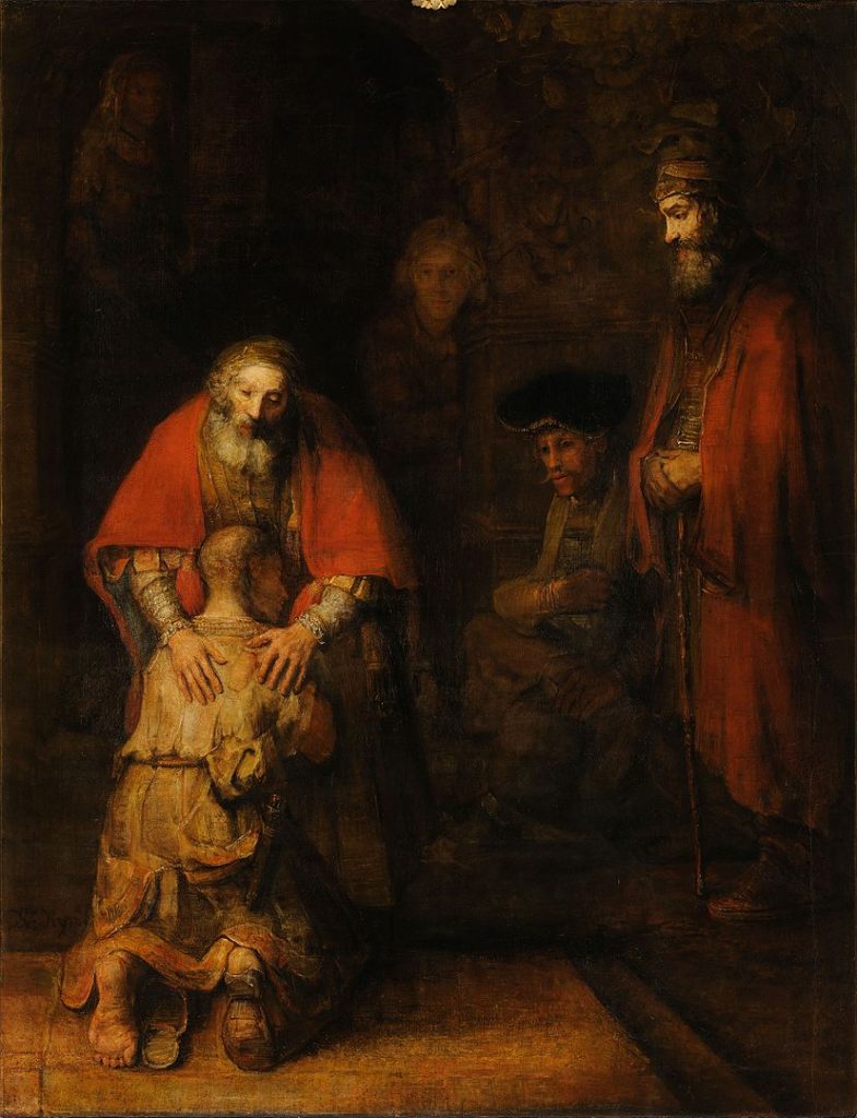 Retour fils prodigue Rembrandt