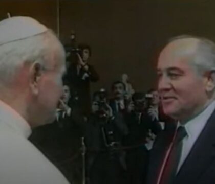 Quand Mikhail Gorbatchev rencontrait le pape