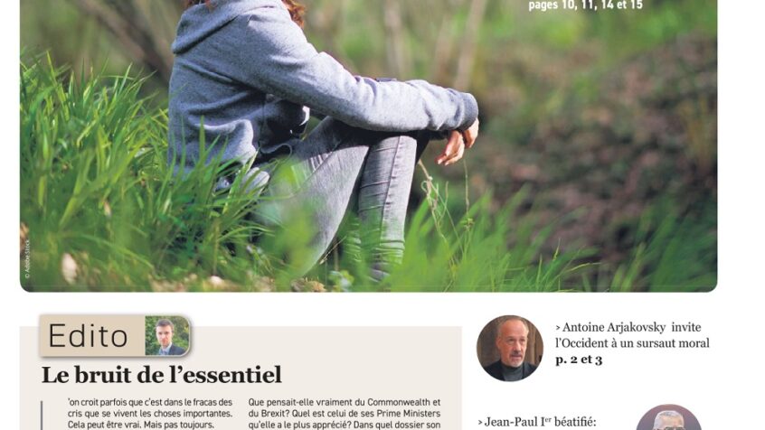 Sommaire du journal Dimanche n°32 du 18 septembre 2022