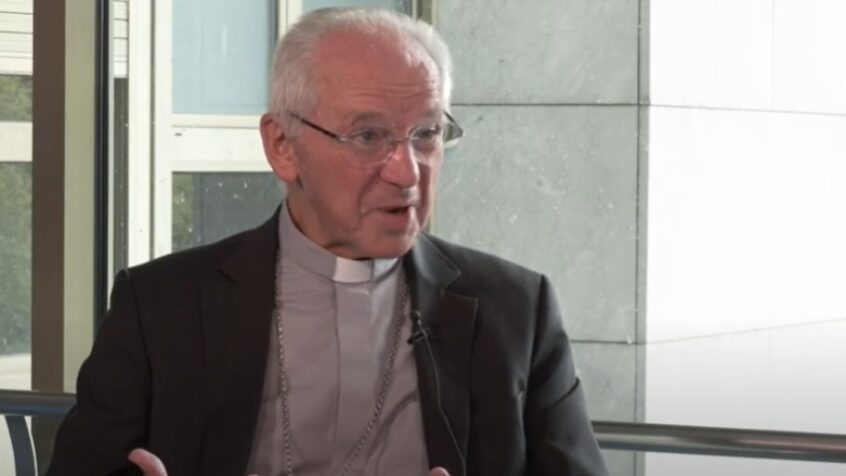 Rencontre avec le Cardinal Jozef De Kesel à Lourdes