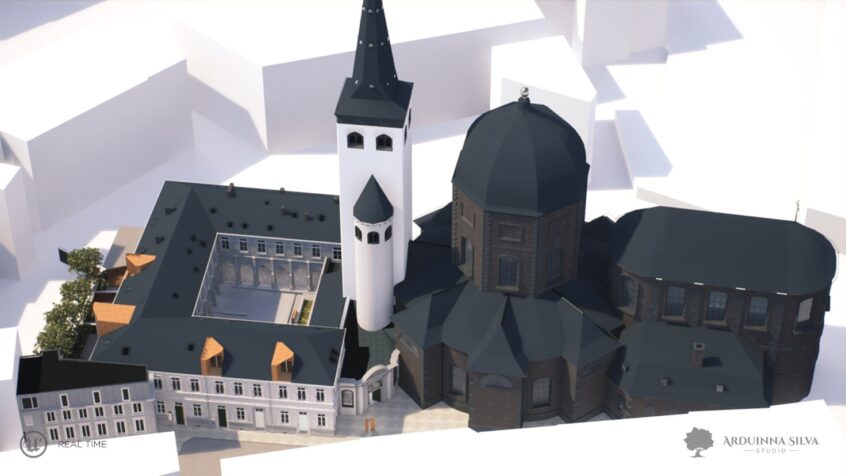 Des logements publics seront aménagés dans le cloître restauré de l&rsquo;église Saint-Jean l&rsquo;Evangéliste