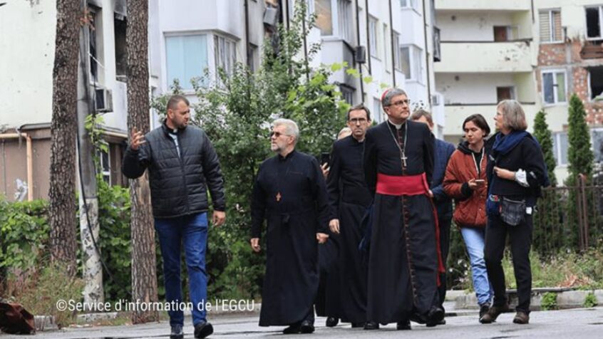 Mgr Eric de Moulins-Beaufort : « Nous avons rencontré des Ukrainiens déterminés à mener le combat pour leur liberté »