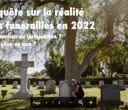 Une enquête nous dit comment se vivent les funérailles en Wallonie
