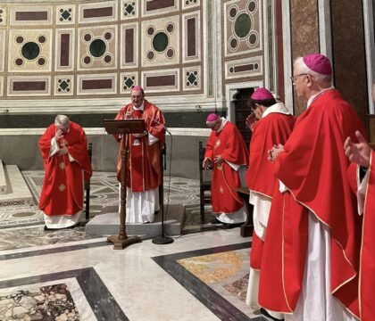 A Rome, les évêques belges fêtent la sainte Cécile