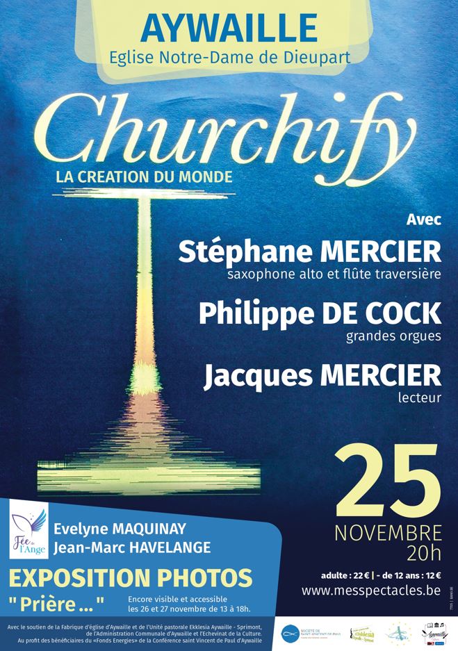 Churchify: quand la Genèse épouse l'orgue et le saxophone